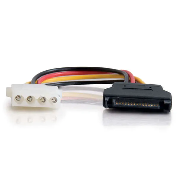 SATA 15p to Molex 4p Cable