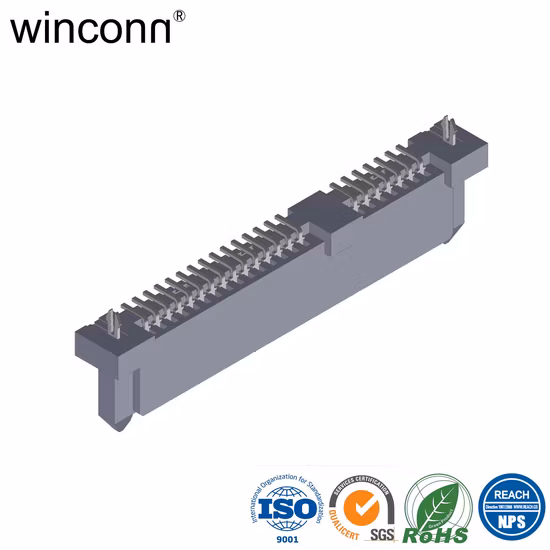 SATA 22p Receptacle Vertical SMT Type H=8.15mm Connector