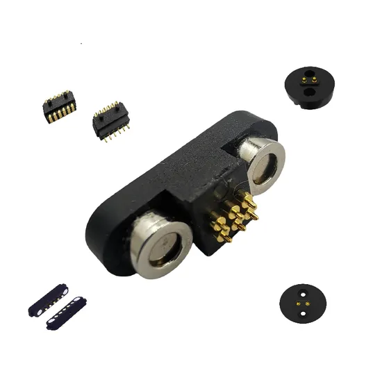 PCB 및 와이어 하니스 마그네틱 케이블용 포고 핀 커넥터