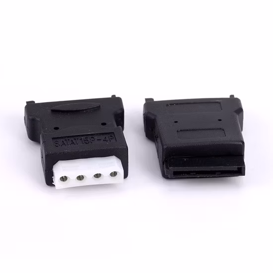 ATX 4p 암-15p 수 SATA 어댑터